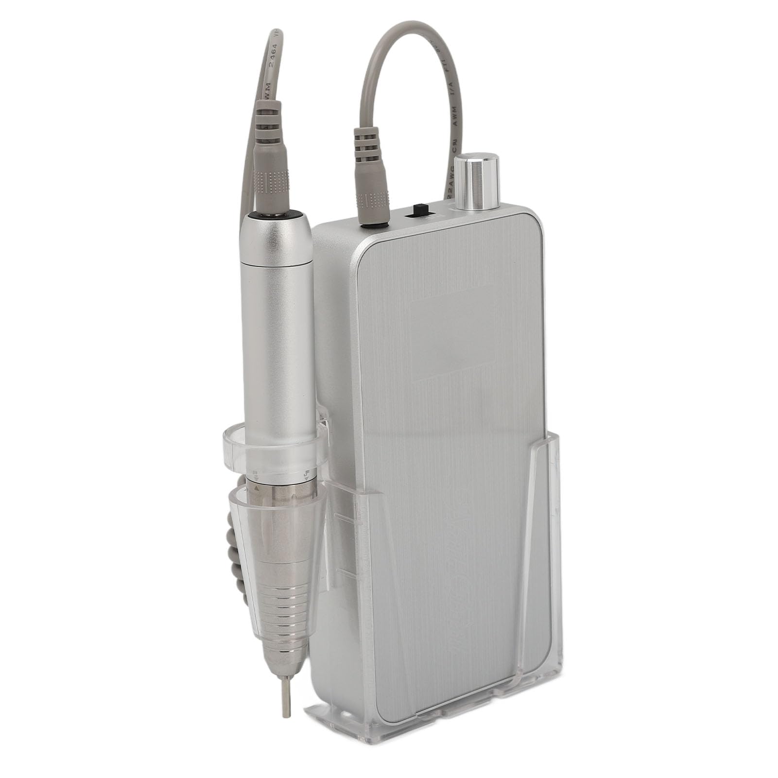 Elektryczny Zestaw Pilników do Manicure, Bateria 100-240 V 2600 MAh, Zestaw do Manicure i Pedicure, Mocny Silnik 35000 Obr./min do Przycinania Paznokci dla Dziewczynki (wtyczka UE)