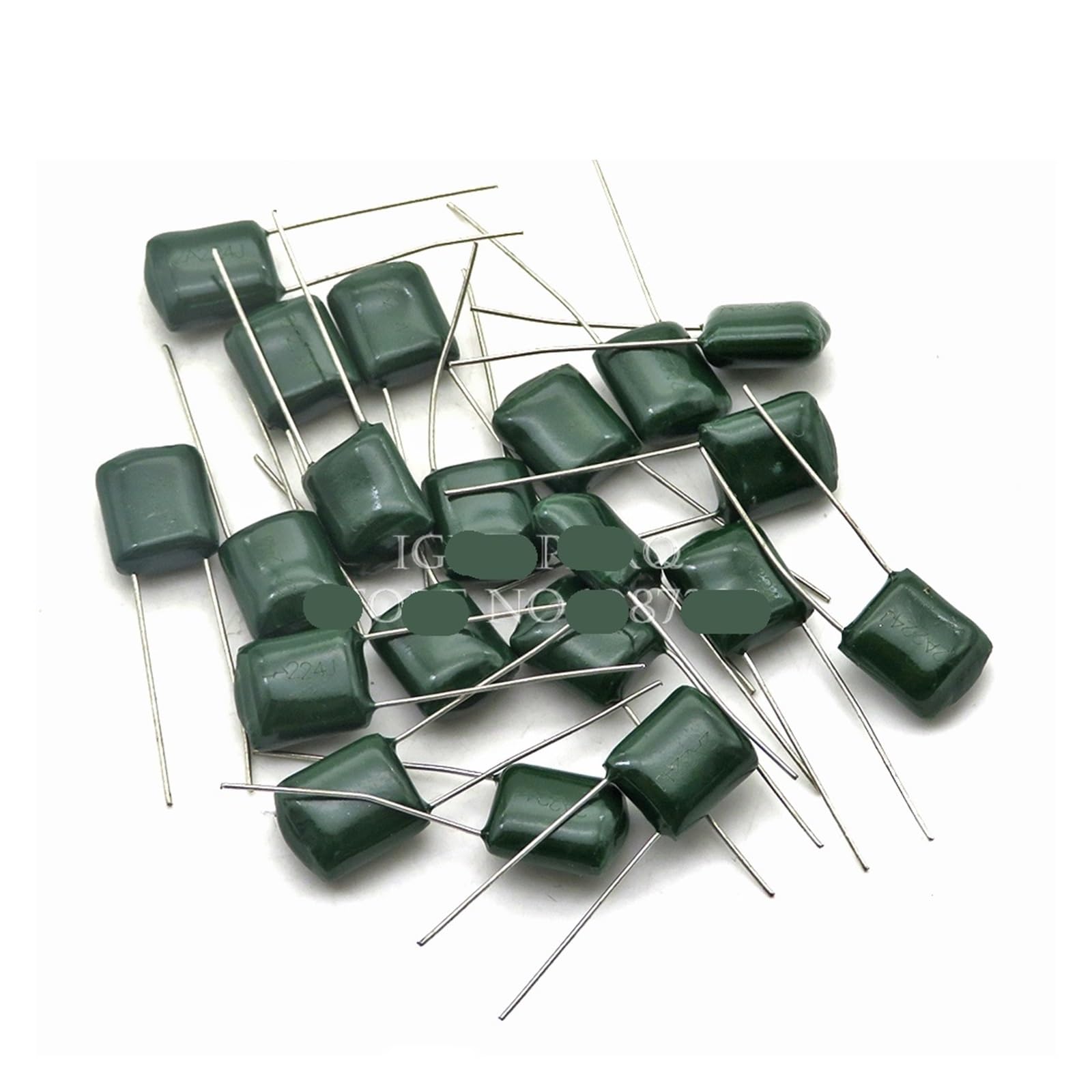 Condensateur à film polyester 220nF 100V CAALO 2A224J pour circuit électronique, lot de 50 pièces