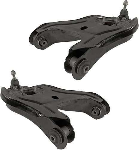 Miniatura 615 de Detroit Axle - Brazos de control delanteros inferiores con rótula + barras estabilizadoras de repuesto para Chrysler Dodge Intrepid 300M Concorde