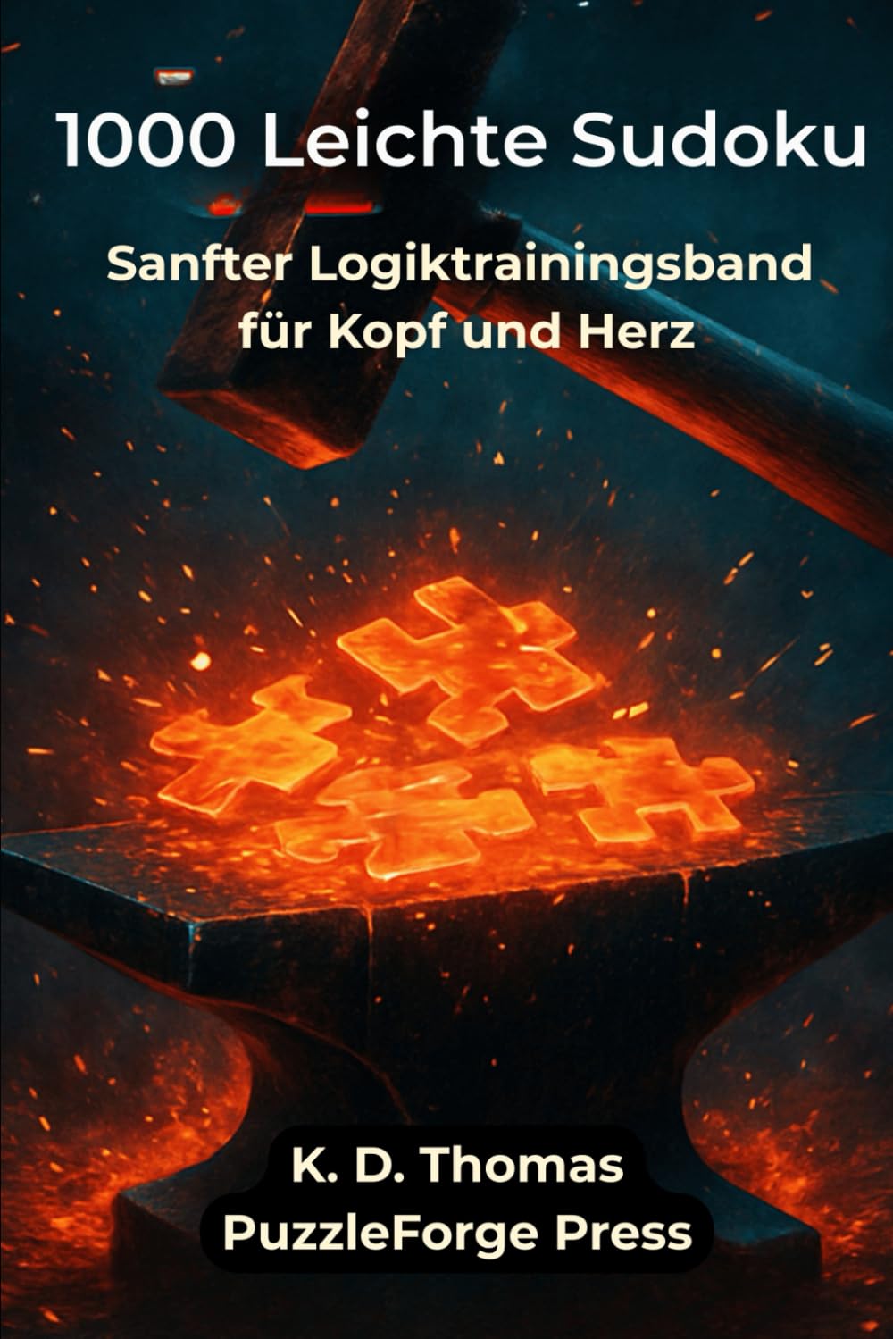 1000 Leichte Sudoku: Sanfter Logiktrainingsband für Kopf und Herz (PuzzleForge™ Sudoku Leicht Schmiede-Reihe – Entspanntes Gehirntraining mit klaren Rätseln)