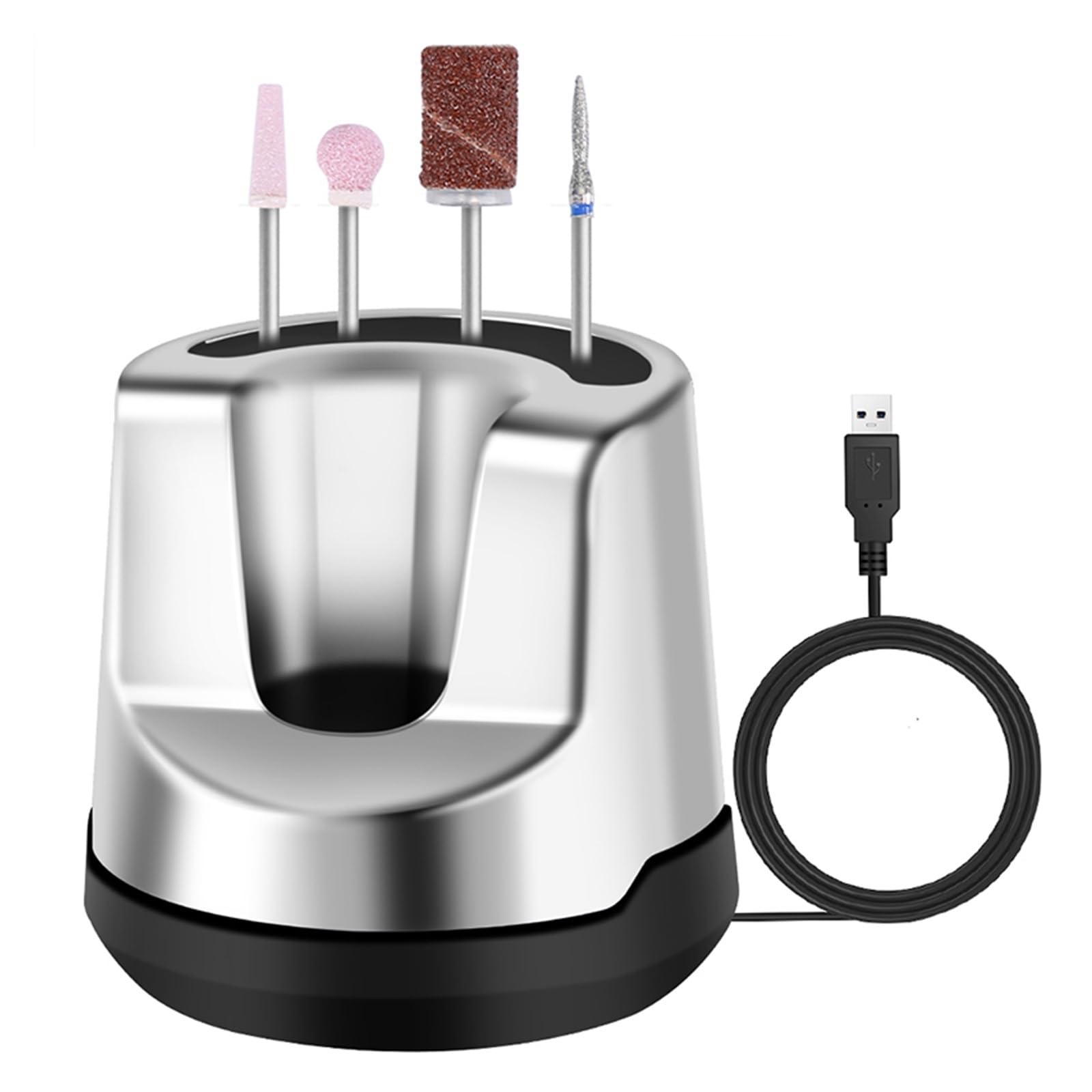 Trapano for Unghie 35000 RPM, Levigatrice for Elettrica con Accumulo di Energia Portatile, Manicure Professionale, Lima for for Acriliche , Basse vibrazioni(Gold-07)