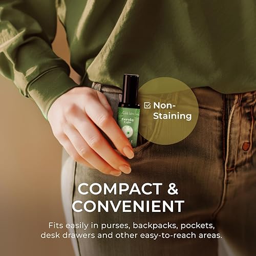 Miniatura 177 de Gya Labs Aceite esencial de sándalo roll-on para calmar la esencia en cualquier lugar, cuidado de la piel y aroma cautivador tanto para mujeres como