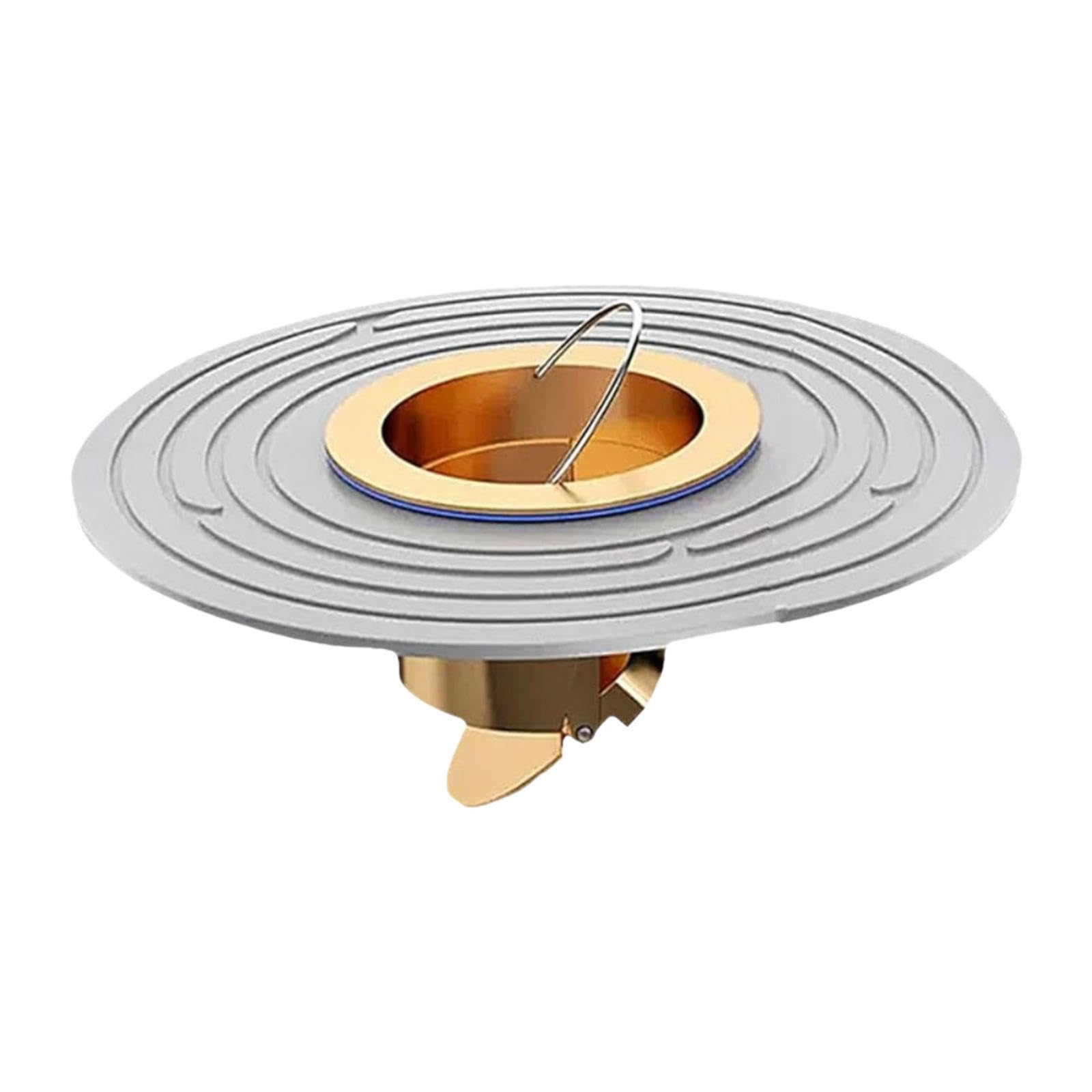 Floor Drain Core Plug Insert Mount Hotel Showeroom Laundry Room Hair Catcher Gray-image-48