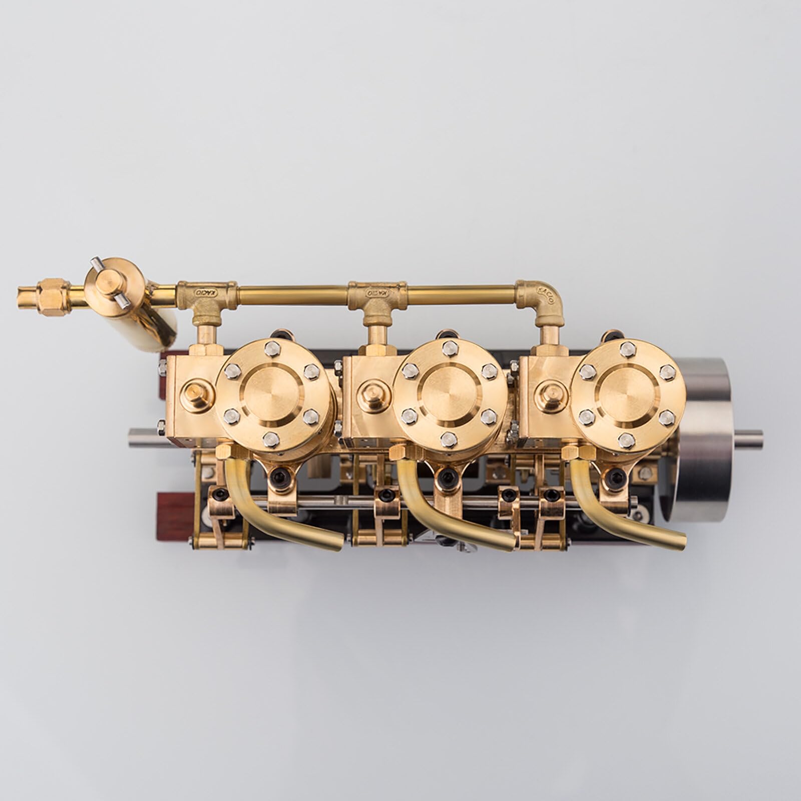 Stirlinga zestaw do montażu, zewnętrzny silnik spalinowy Sterling Engine, LS3-13S, pionowy trójcylindrowy silnik Sterling Edukacja, zestaw naukowy, zabawka