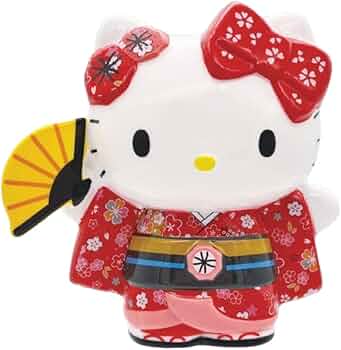 Amazon.co.jp: 寺子屋(Telacoya) 貯金箱 ハローキティ 日本人形