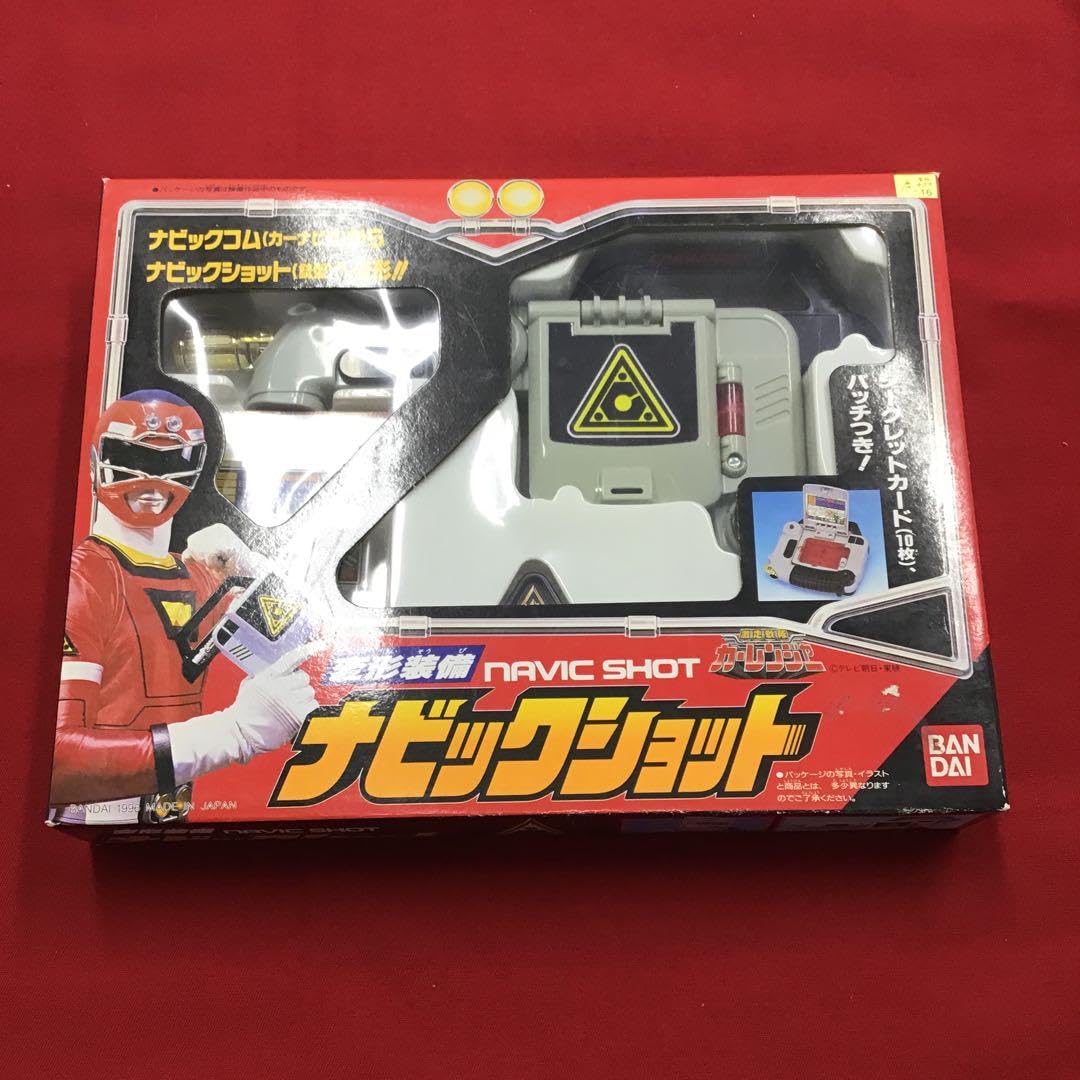 未使用品！ 激走戦隊カーレンジャー ナビックショット 変形装備 A 未使用品！ 激走戦隊カーレンジャー ナビックショット 変形装備 A