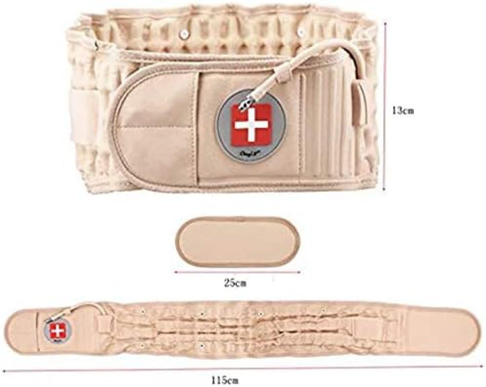 Cinturón De Espalda De Descompresión, Alivio Del Dolor De Espalda Baja, Cinturón De Soporte De Espalda, Cinturón De Soporte De Cintura Lumbar Para Mujeres Y Hombres, Dispositivo De Tracción De Air