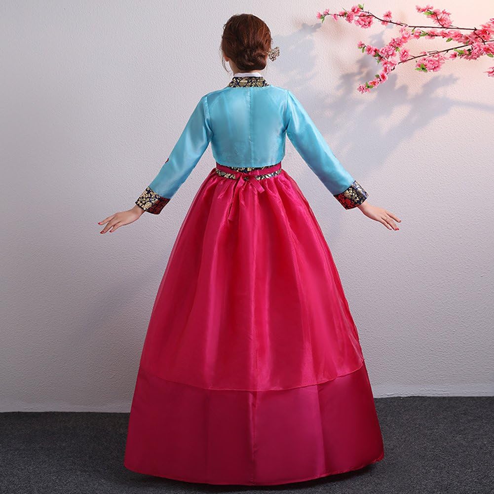 Hanbok Coreano Traje Tradicional para Mujer Boda Palacio Halloween Cosplay