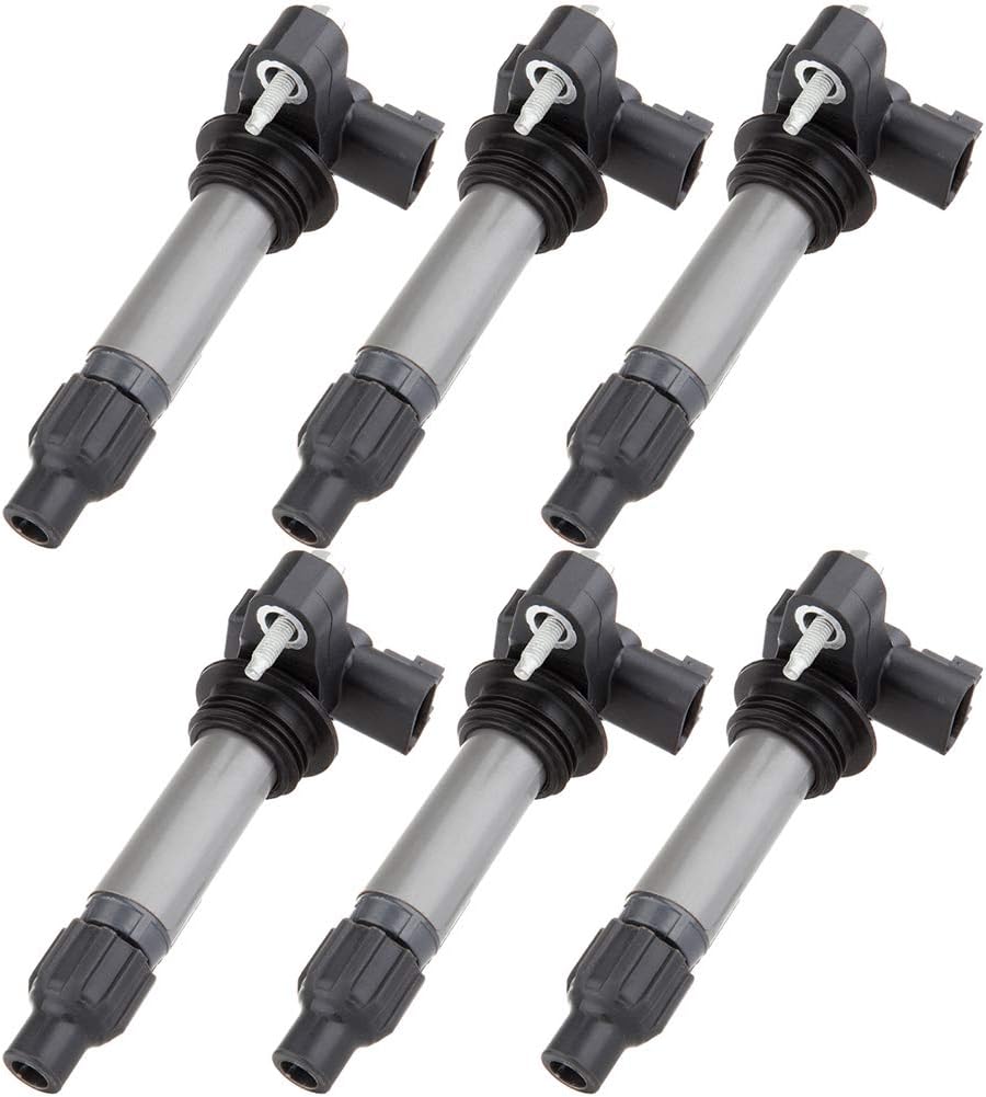 FINDAUTO UF569 C1555 5c1612 Ic019 Ignition Coil Coils Pack Compatible for GMC Terrain 3.6L 2013-2015,for Chevrolet Traverse 2010-2016,for Cadillac XTS 2013-2016,for LaCrosse 2010-2015 set of 6