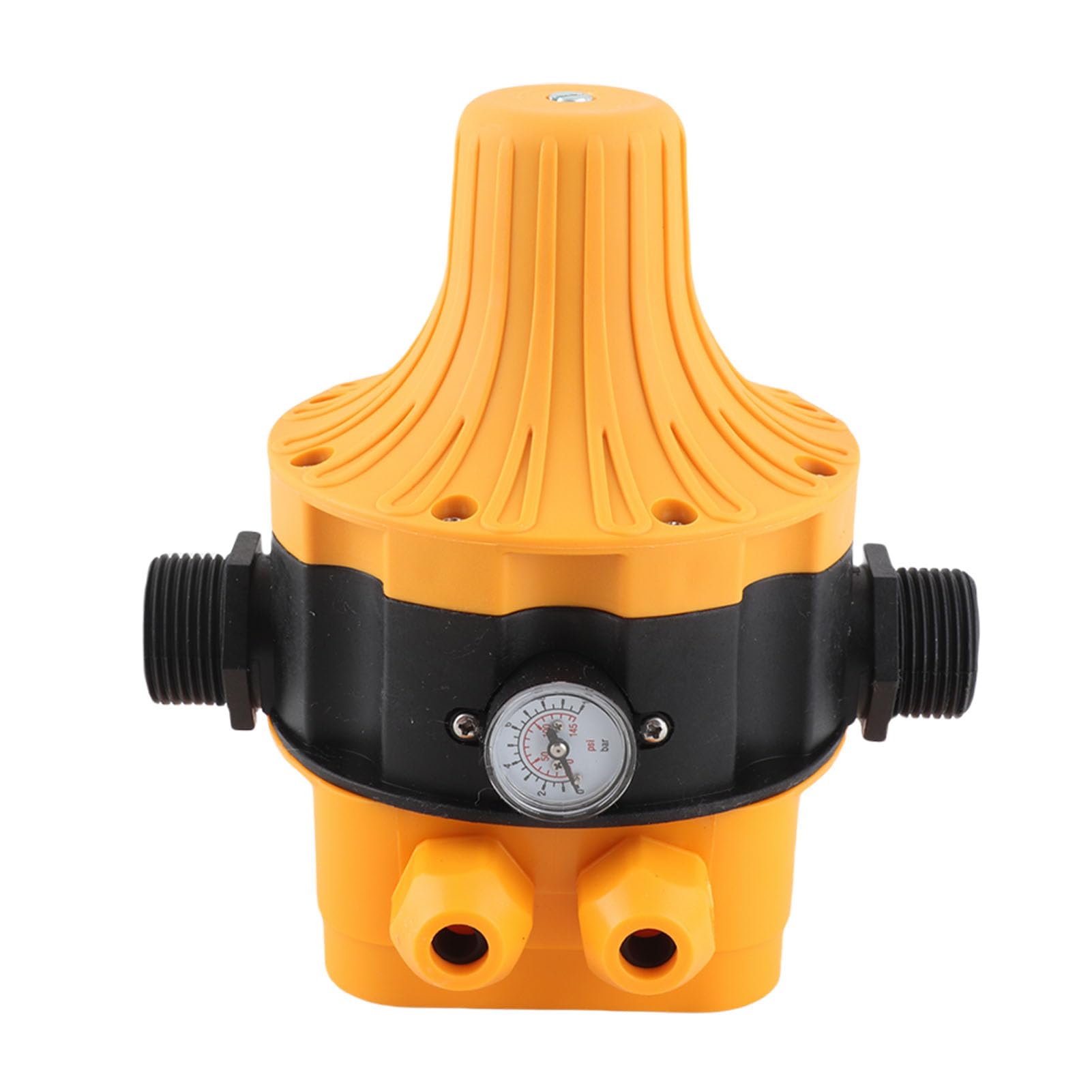 FTVOGUE - Interruptor Automático de Presión de Bomba de Agua 220V con Manómetro y Mando de Presión para el Hogar