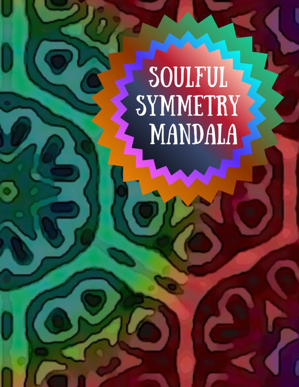 Soulful Symmetry Mandala: A Calming Journey Through Intricate Patterns