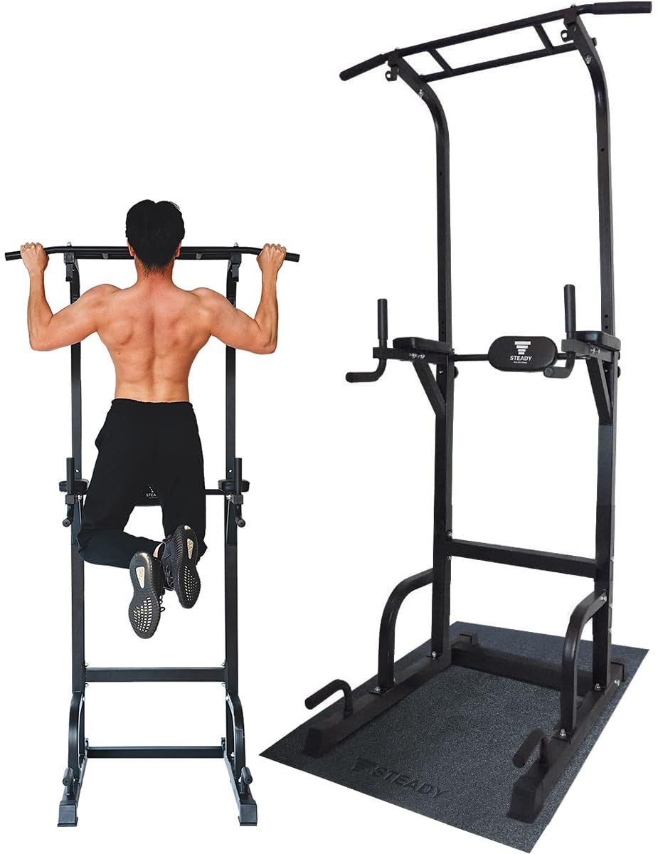 STEADY 懸垂マシン 健康ぶら下がり器 Amazon | STEADY マルチ 懸垂 懸垂マシン ぶら下がり健康器 【10段階