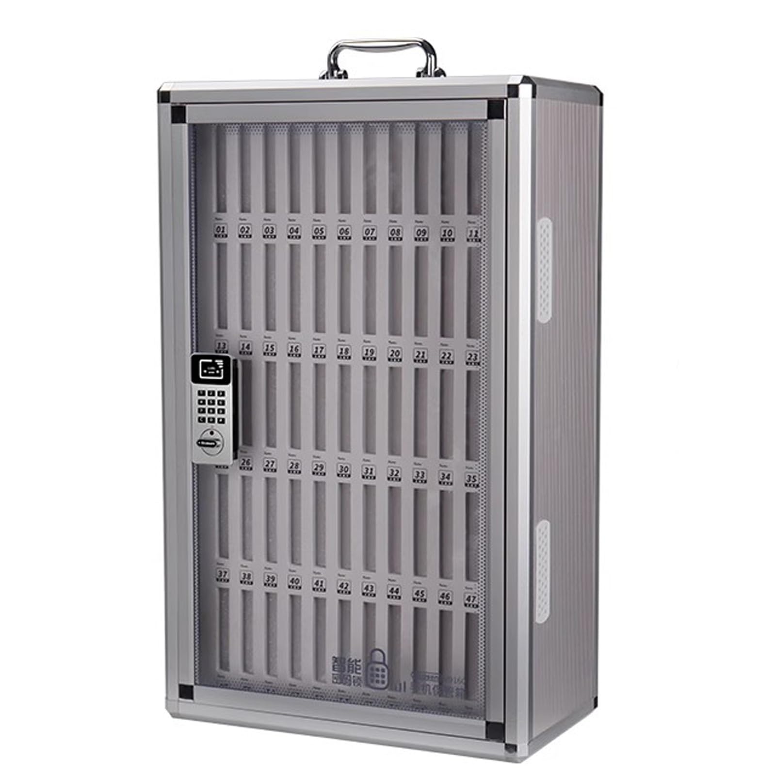 Armoire de rangement murale pour téléphone portable et boîte sécurisée à code pour école