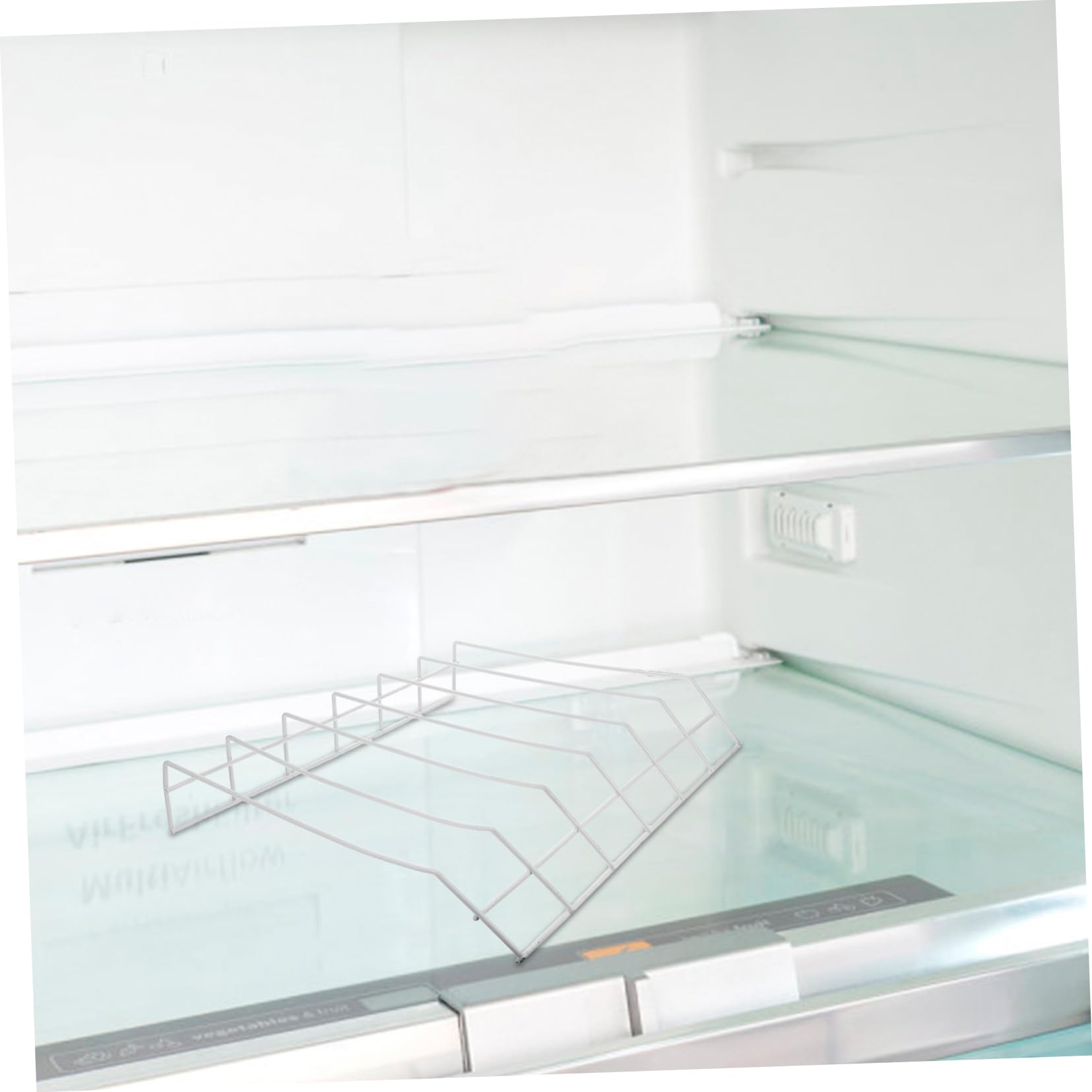 ABOOFAN Gefrierschrank Drahtregal 70mm aus Eisen, Weiß, für Getränke