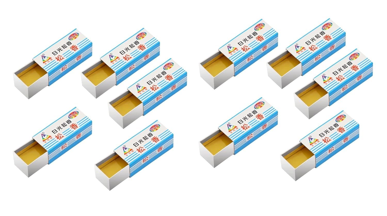 MOBILE WORLD Rosin Soldering Fluxes, 5 Grams x 10 Pieces, for Phone Repair and BGA Rework