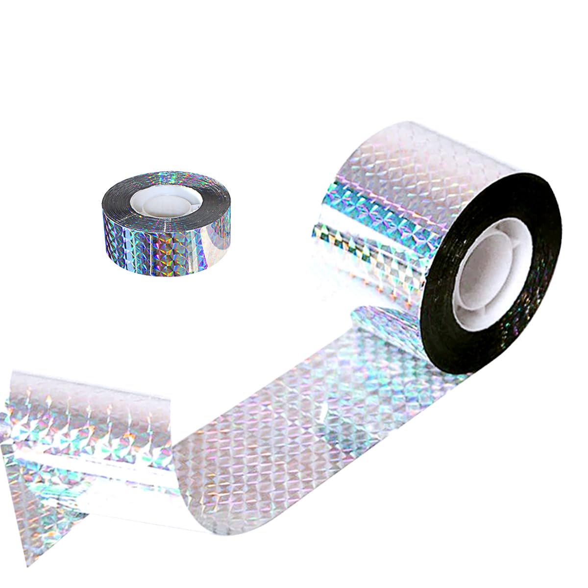 GiantGo Pack of 2 Reflective Bird Repellent Scare Tape, 2x 262 Feet Rolls to Keep Pigeons, Ducks, and Crows Away - Image 3