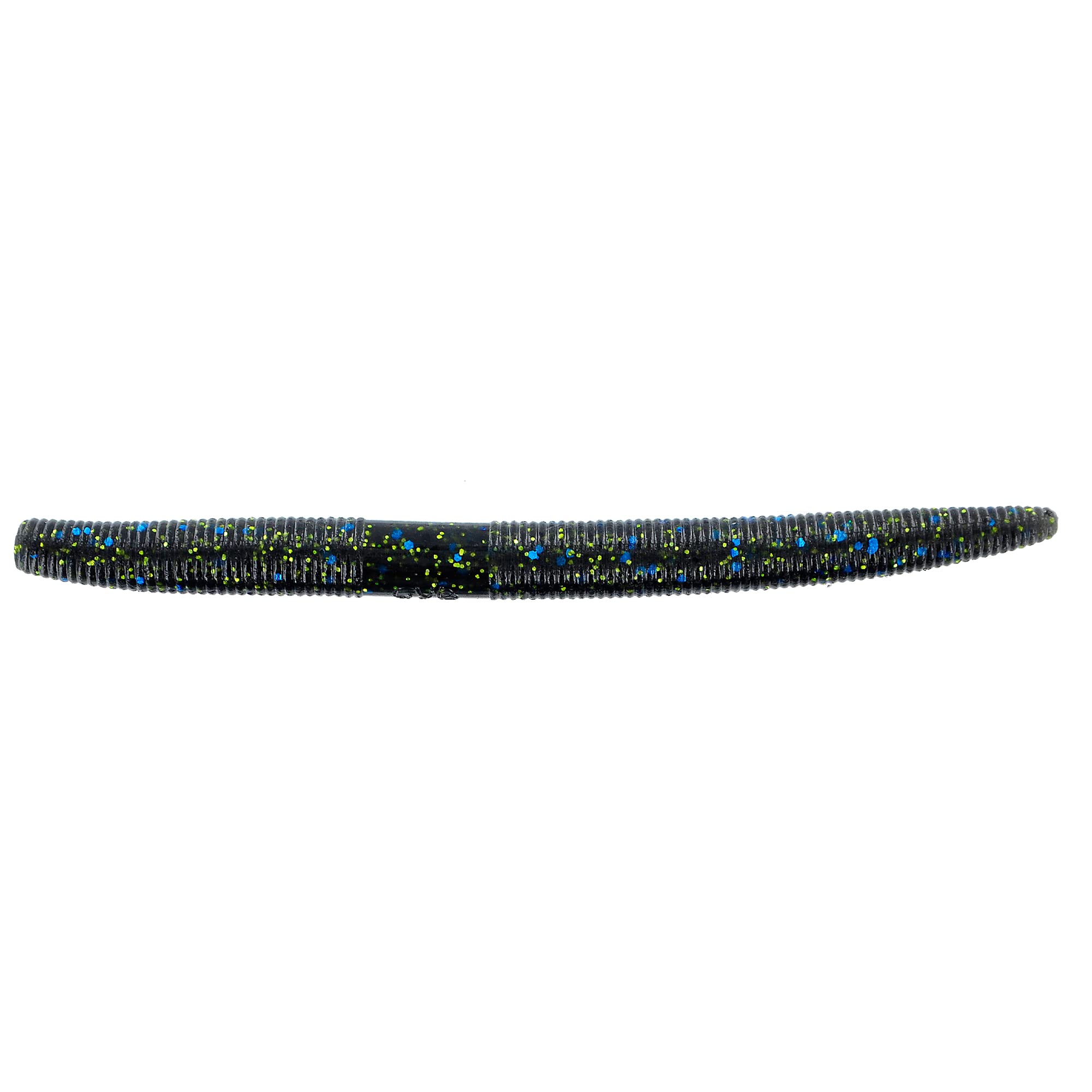 Yamamoto BAITS 5" SENKO / 10 Pack/Black W/Large Blue Flake/Clear Blue Tail — view 104
