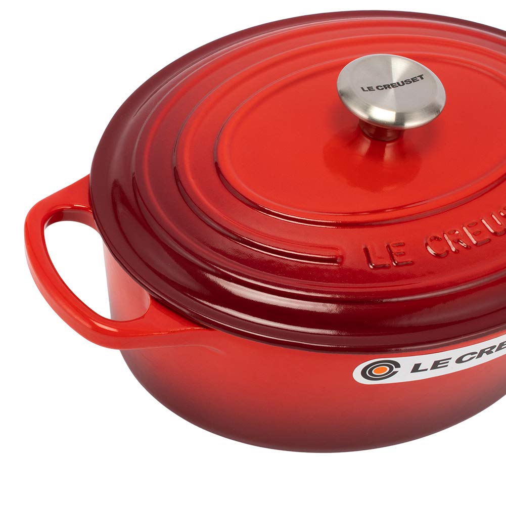LE CREUSET ル・クルーゼ ココット オーバル23cm チェリー両手鍋 Amazon｜Le Creuset [ ル・クルーゼ ] NEW ココット・オーバル