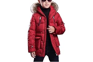 FARVALUE Boys Puffer Jacket: Winter Warmth for Adventure-Ready Kids