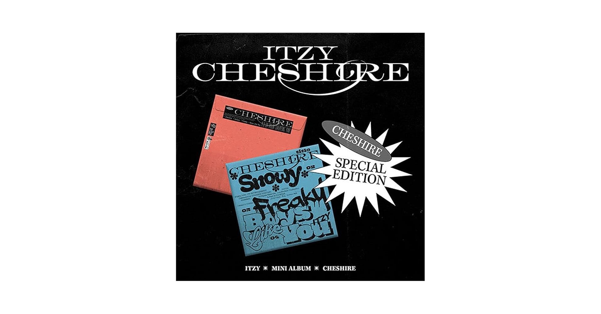 ITZY - Cheshire [Special Edition] Album+Pre-Order Benefit (A