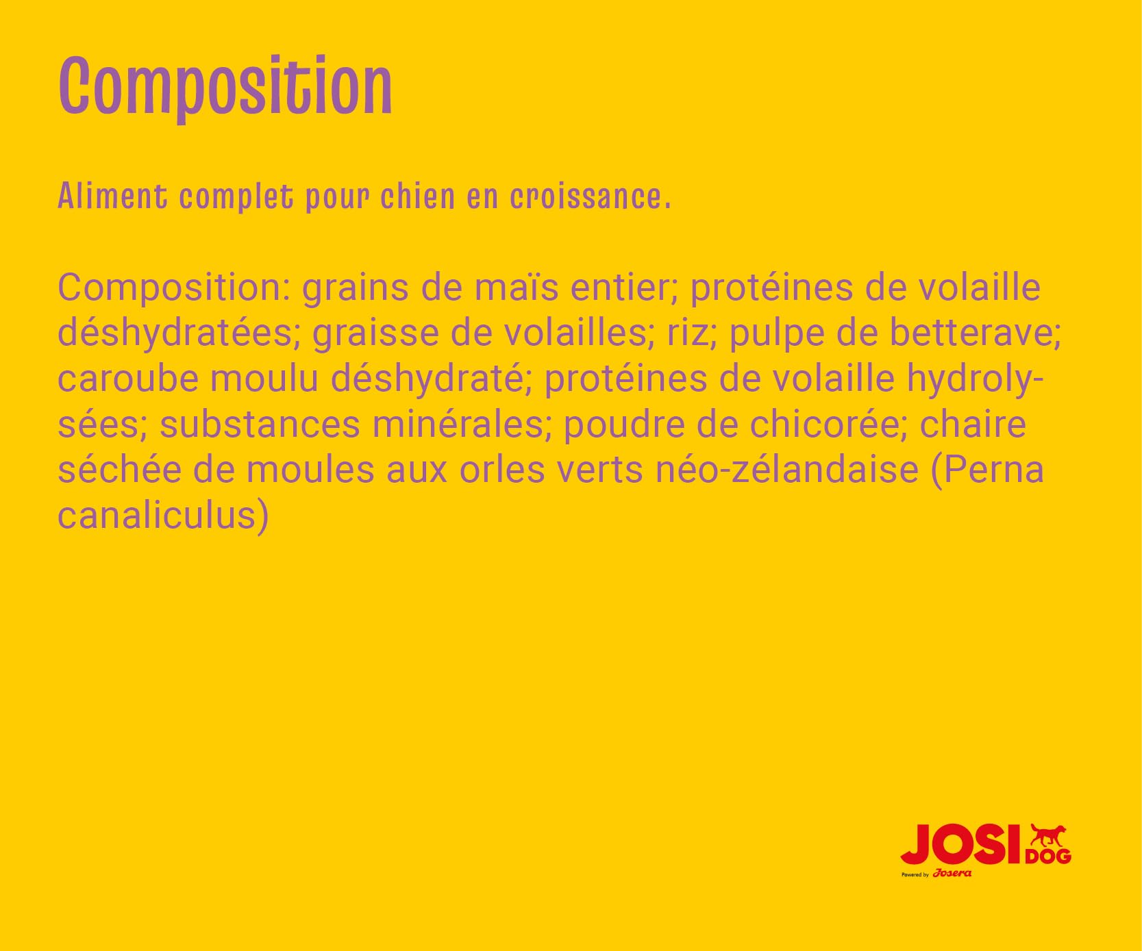 JosiDog Junior Sensitive (3 x 2,7 kg) | Junior | Croquettes Premium pour Chiots en Croissance et sensibles | Nourriture pour Chiots dès 8 semaines | Facile à digérer | Powered by JOSERA | 3 pièces