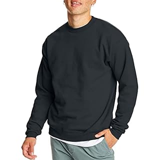 Hanes Men's Sweatshirt, EcoSmart Fleece Crewneck Sweatshirt, Big & Tall Available, 1 or 2-Pack - Amazon product rated Grade A