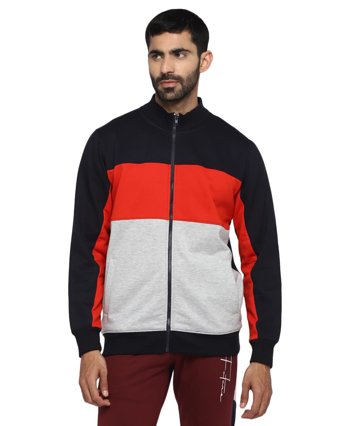 Alan Jones Clothing Men's Cotton Blend Collared Neck Sweatshirt-picture-50
