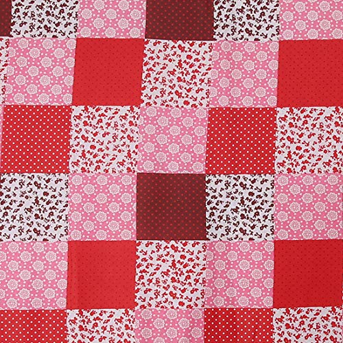 Image of CRAFT OF INDIA Printed Asian Foldable Mat (Red, Cotton, 3x6 Feet, Pack of 1)