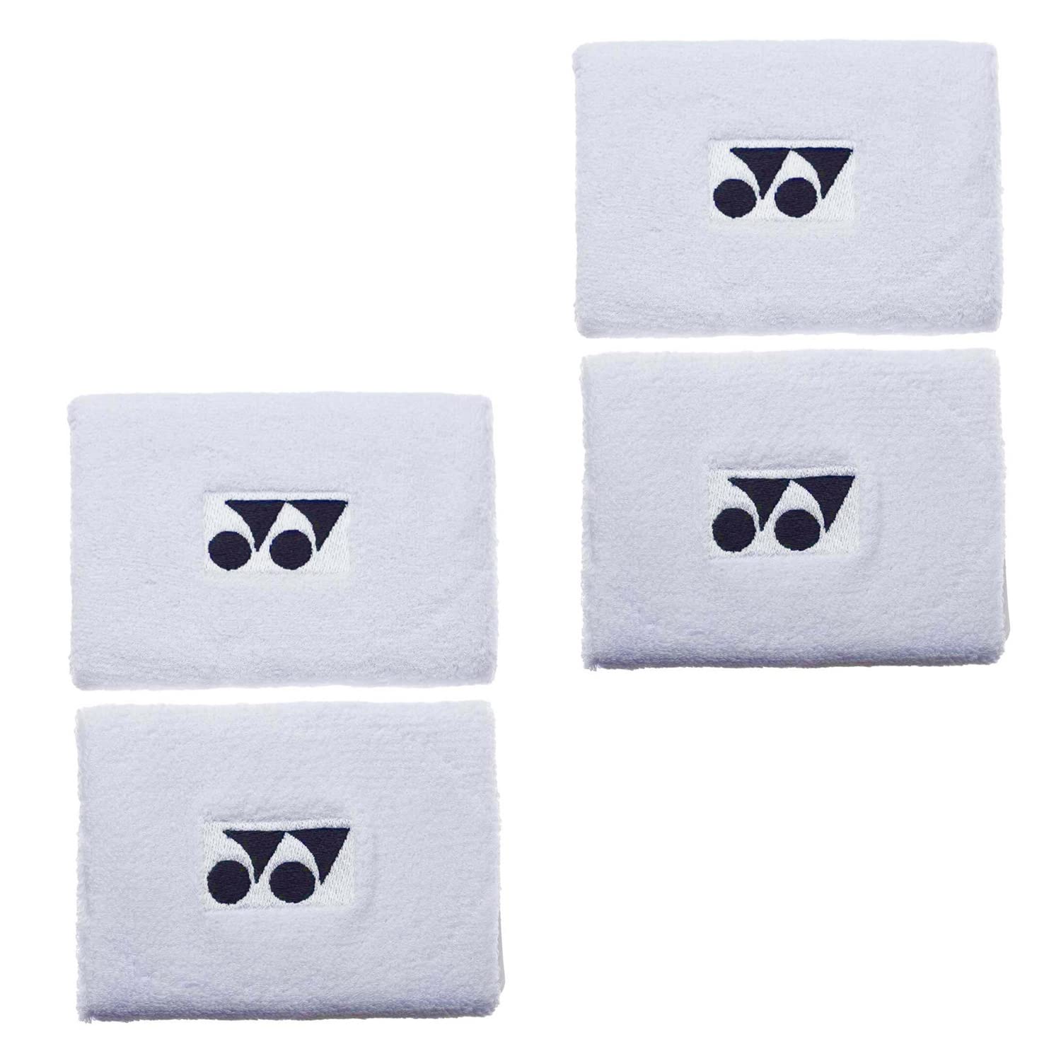 Yonex 11488 Wrist Band - White/Navy (Pack of 4) (B0B84RGX2Y) Amazon Price History, Amazon Price Tracker