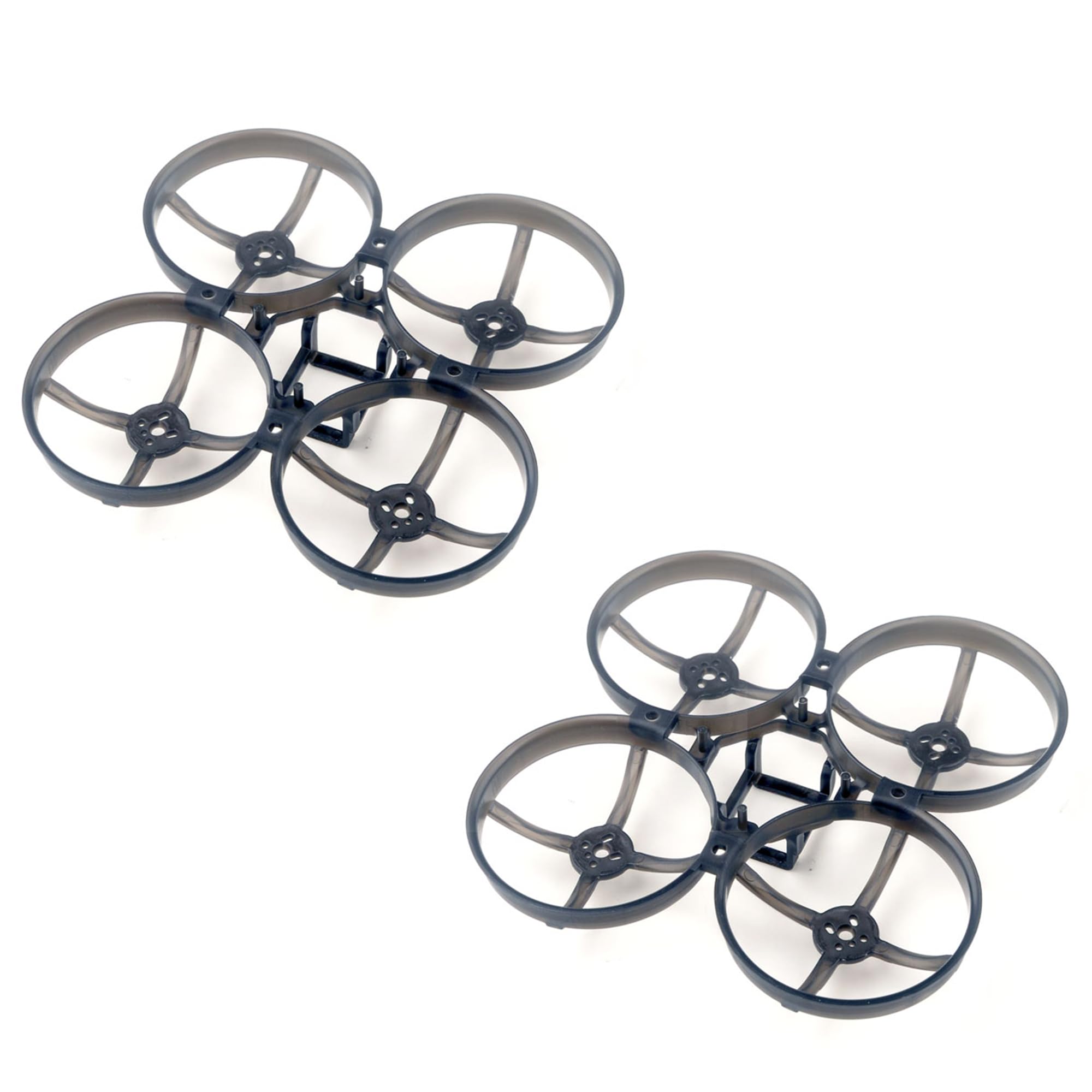 Happymodel 85mm Whoop Frame for Tiny Whoop Mobula8 – Durable Brushless Micro Frame with Low-Mount FC Design – Supports 3-Hole & 4-Hole Motors, Fits Up
