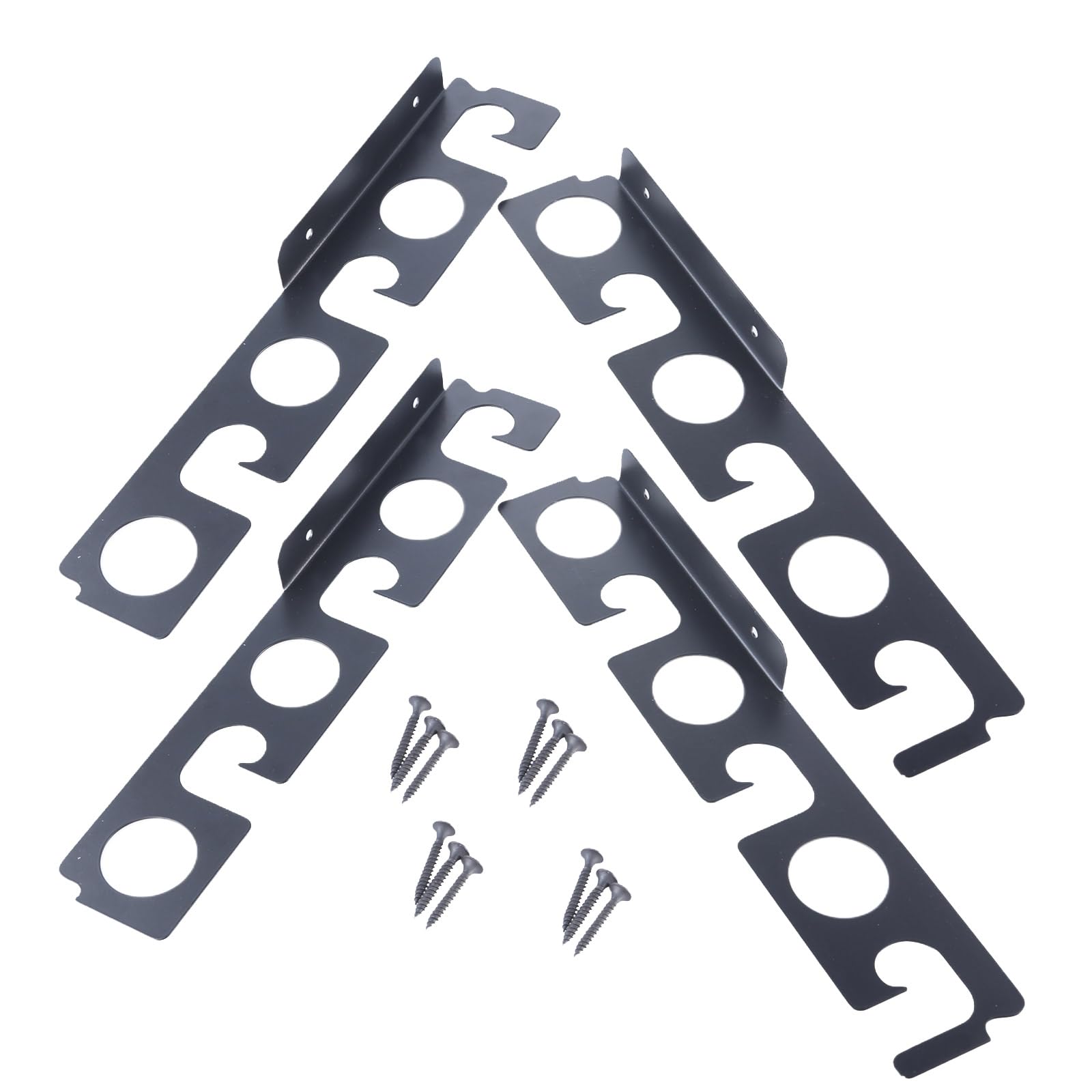 Bastones de pesca para pared y techo, soporte horizontal para cañas de pescar 6/12 para almacenamiento de pared de garaje