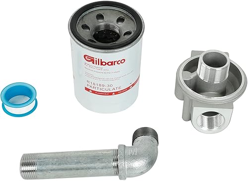 Miniatura 7 de SUPERFASTRACING Bomba de transferencia de combustible de 20GPM 12V DC Gasolina con kit de boquilla para gas diesel queroseno azul con filtro de