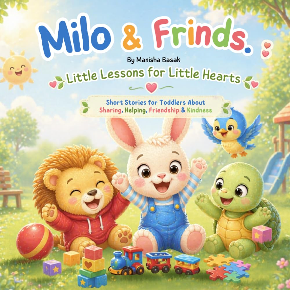 Milo & Friends: Little Lessons for Little Hearts: Short Stories for Toddlers About Sharing, Helping, Friendship & Kindness