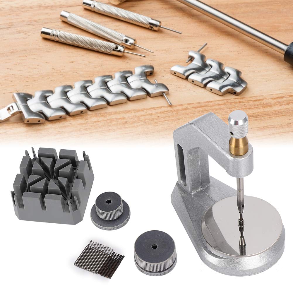 Qqmora Ajustador de Correa de Reloj, Herramienta de Metal Duradera