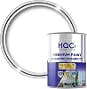 HQC Anti Mould Paint, Mould Resistant, Brilliant White - 1 Litre | Waterproof Stain-Blocking Interior/Exterior, Anti-Bacterial