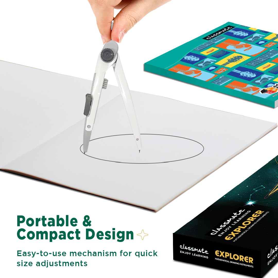 Classmate Explorer Geometry Box | Transparent Geometry Box 1