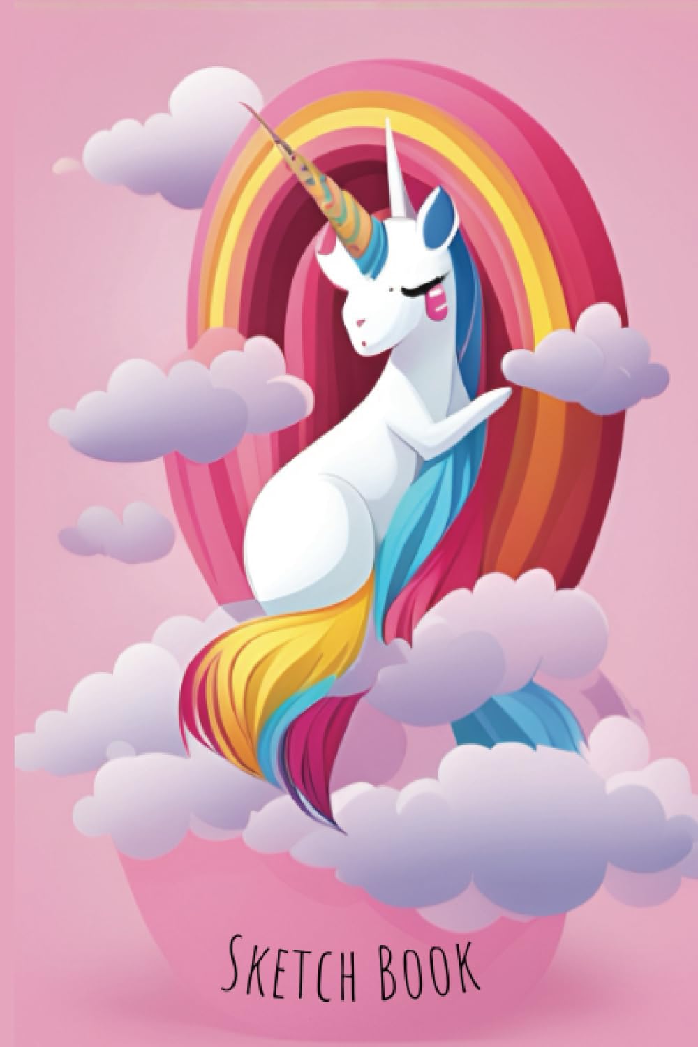Independently published Unicorn Notebook/Sketch Book for Children: BEAUTIFUL NOTEBOOK WITH 140 PAGES