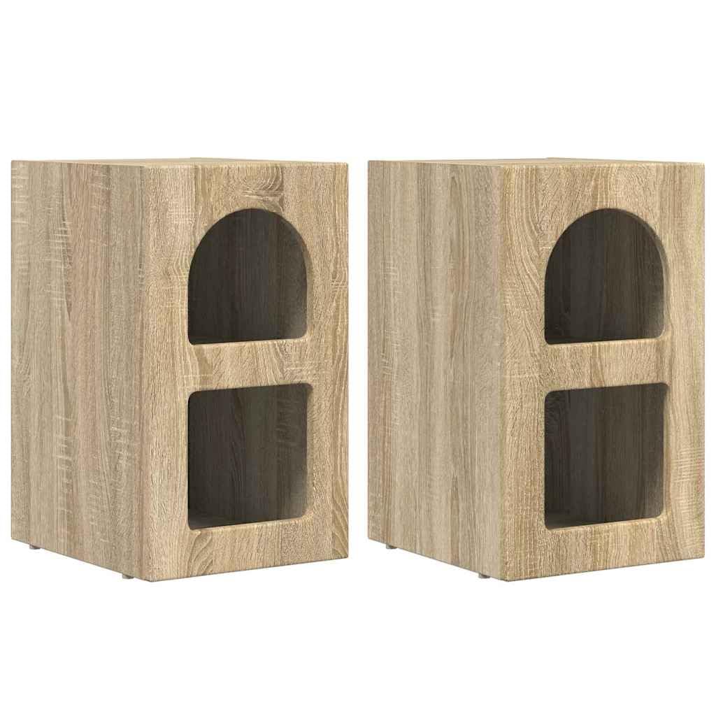 Mesita de noche funcional para espacios pequeños, mesita de noche moderna con estantes de madera con aspecto moderno, fácil de limpiar para dormitorio con espacio de almacenamiento