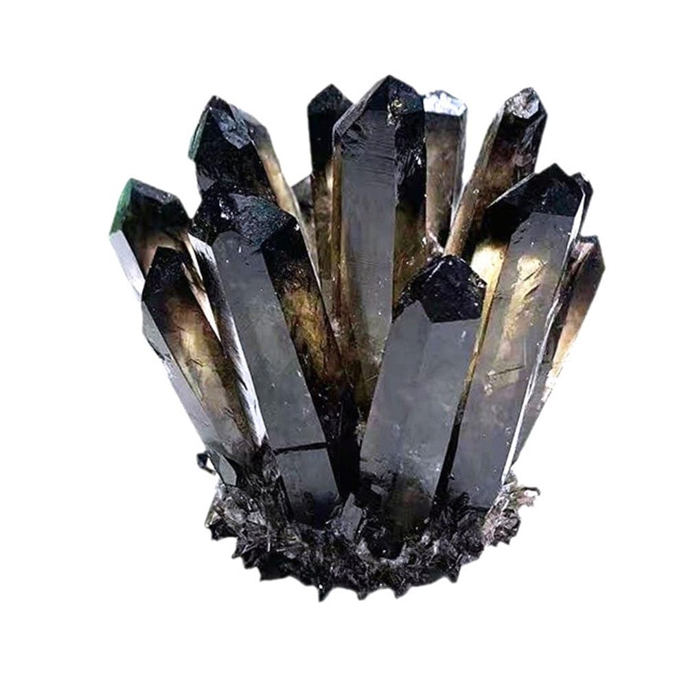 ICXLPMC Smoky Quartz Cluster Crystal Rock Enery Decoration Feng Shui Home Decor,700~800g