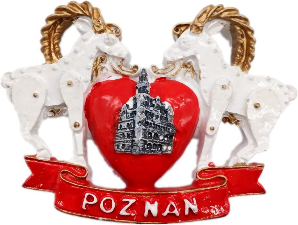 Poznan Poland Fridge Magnet Refrigerator Magnet Decoration Magnet Sticker Souvenir Resin Crafts