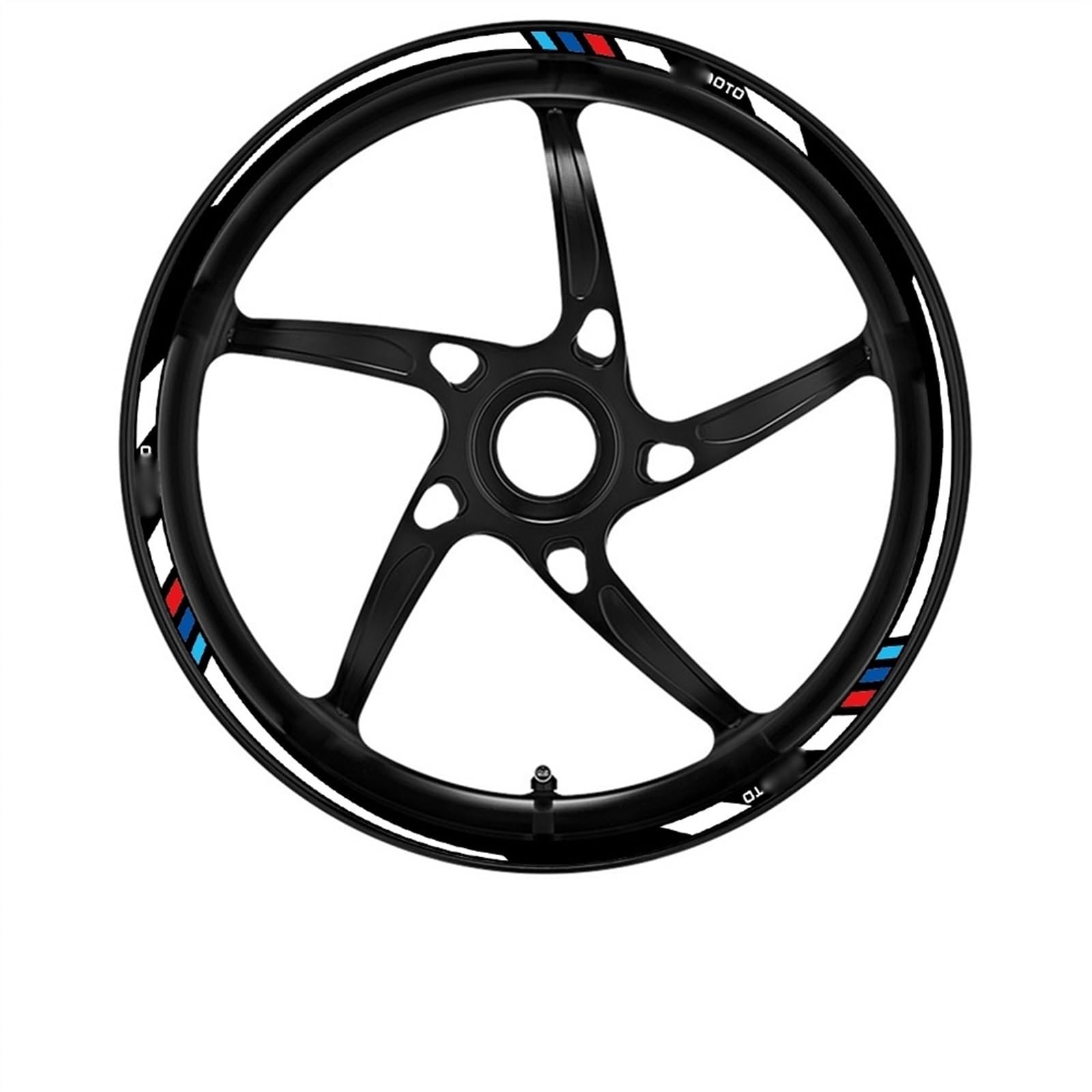 Motorcycle Wheel Sticker Rim Decal Stripe Tape for CFMoto 150NK 250SR 300NK 300SR 400NK 400GT 650NK 650GT 650MT(Color7)