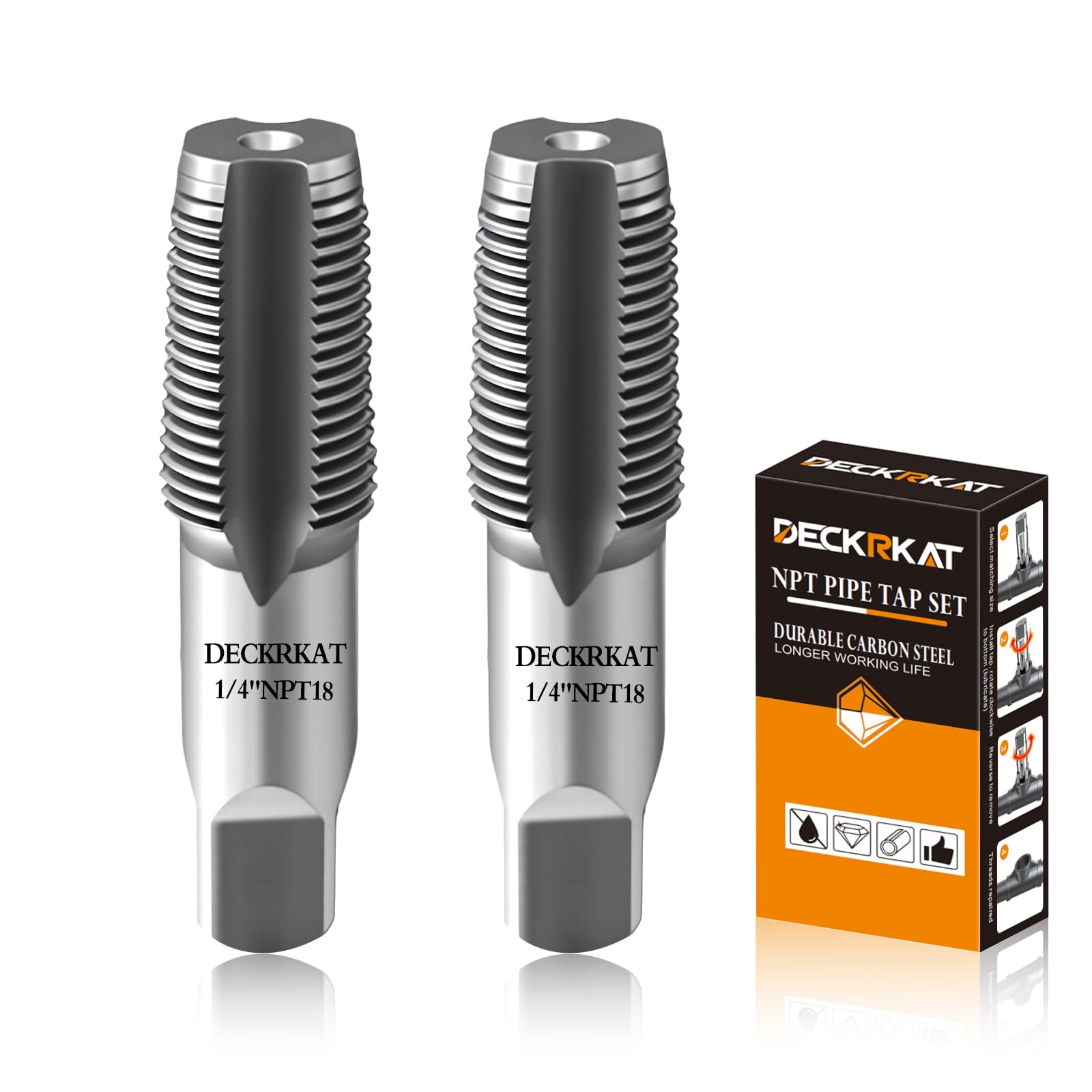 DECKRKAT 3/4" Pipe Tap - High Carbon Steel -14 DECKRKAT 3/4" Pipe Tap - High Carbon Steel -14