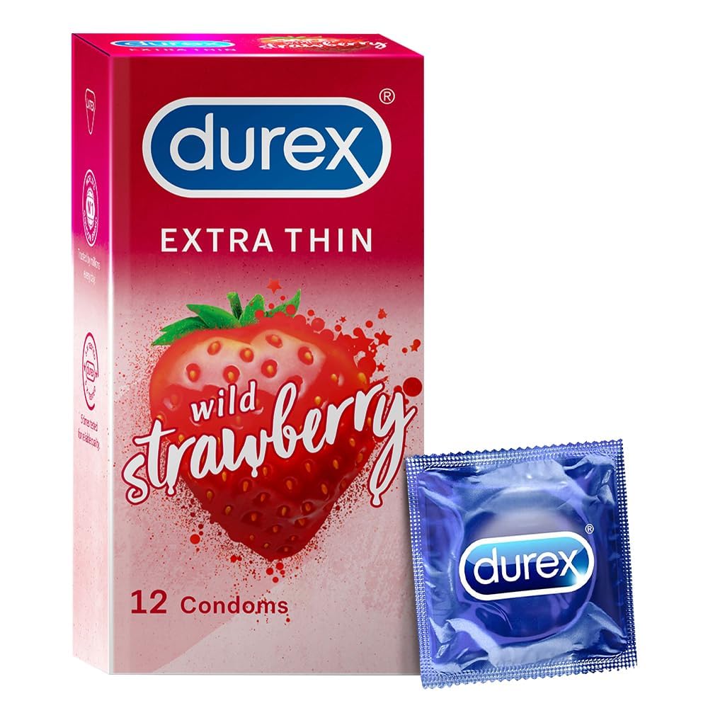 Durex - Pack of 12 Condoms (Strawberry)-image-4