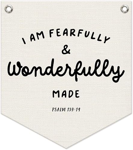 Miniatura 33 de Pancarta de Cueva de Pequeña Bebé, Decoración de Guardería para Niña, Decoración de Habitación para Niño y Niña Pequeños, Pancarta de Lienzo de Lino