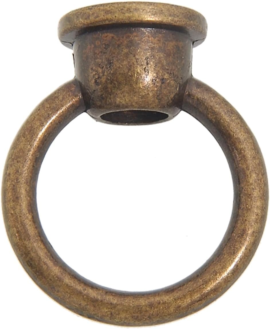 B&P Lamp® 1-3/4 Inch Height Die Cast Zinc Colonial Loop with Antique Brass Finish