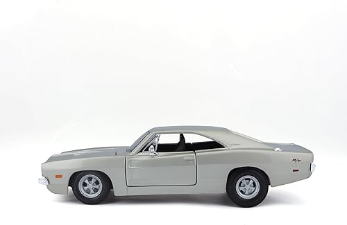 Miniatura 3 de Maisto Vehículo fundido a presión Dodge Charger R/T de 1969 a escala 1:25 (los colores pueden variar)
