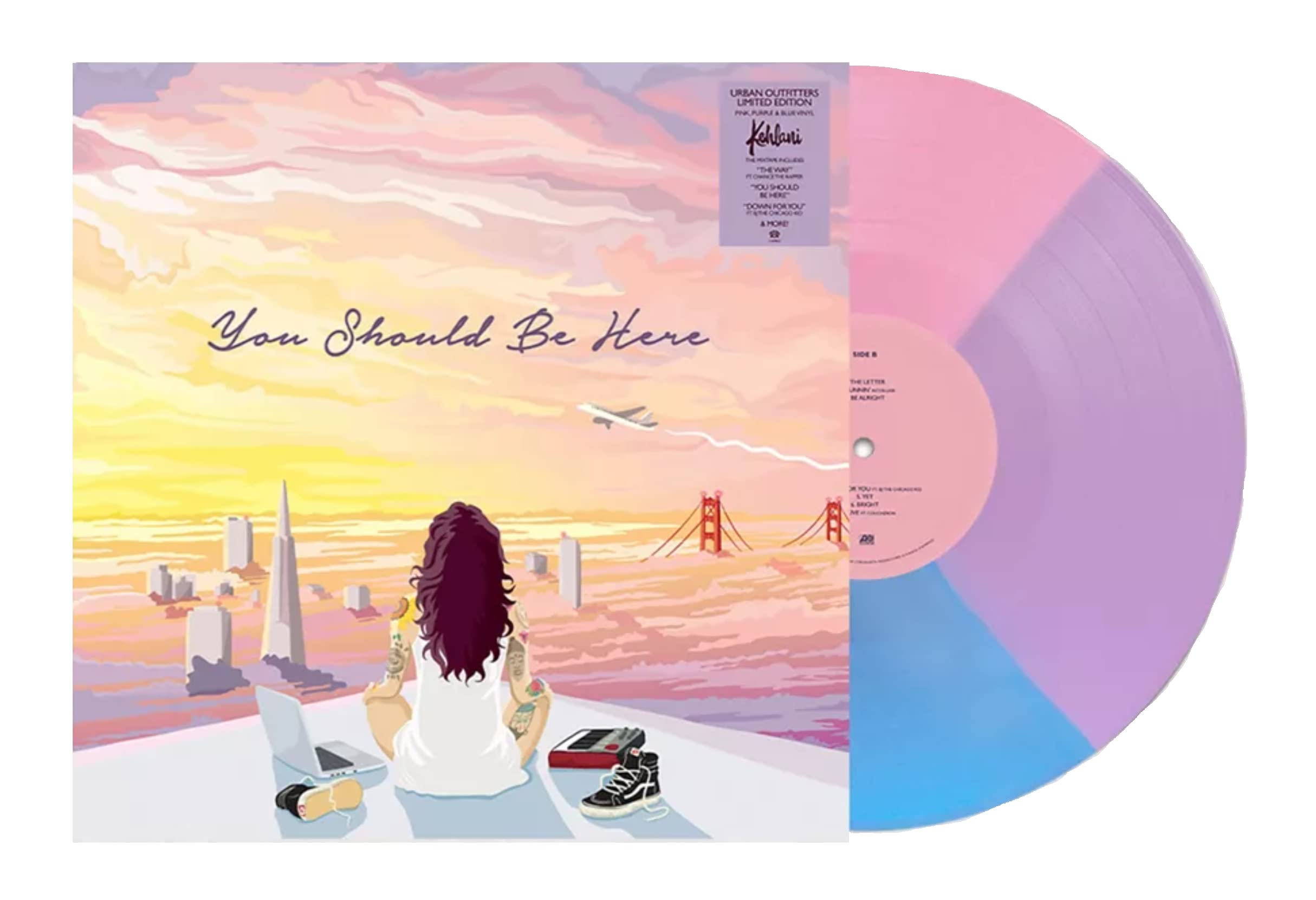 Amazon.com: Kehlani – You Should Be Here, Pink Purple Blue