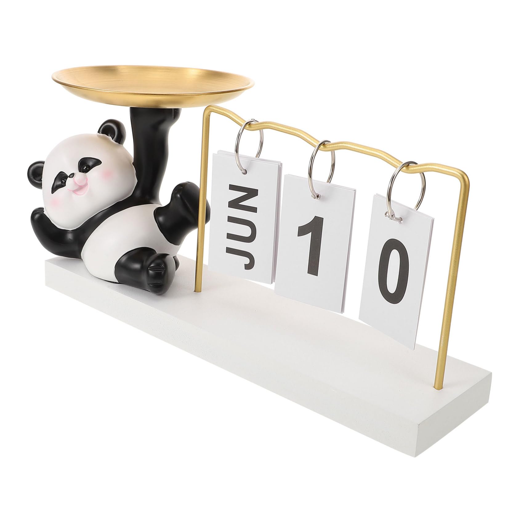 Calendrier plateau à clés panda, le cadeau déco idéal pour la maison
