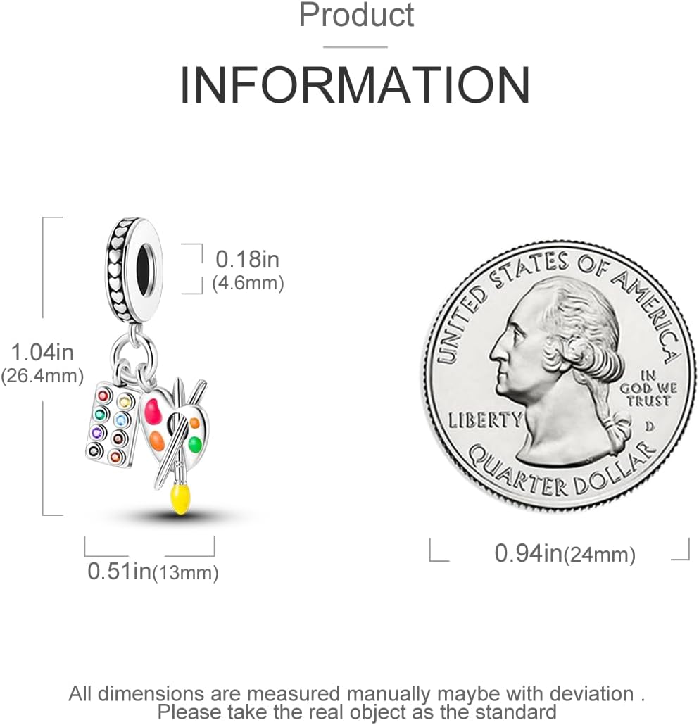 MULA 925 Sterling Silver Charms for Bracelets and Necklaces Dangle Pendants Beads Family Tree Charms Jewelry for Women - Image 4