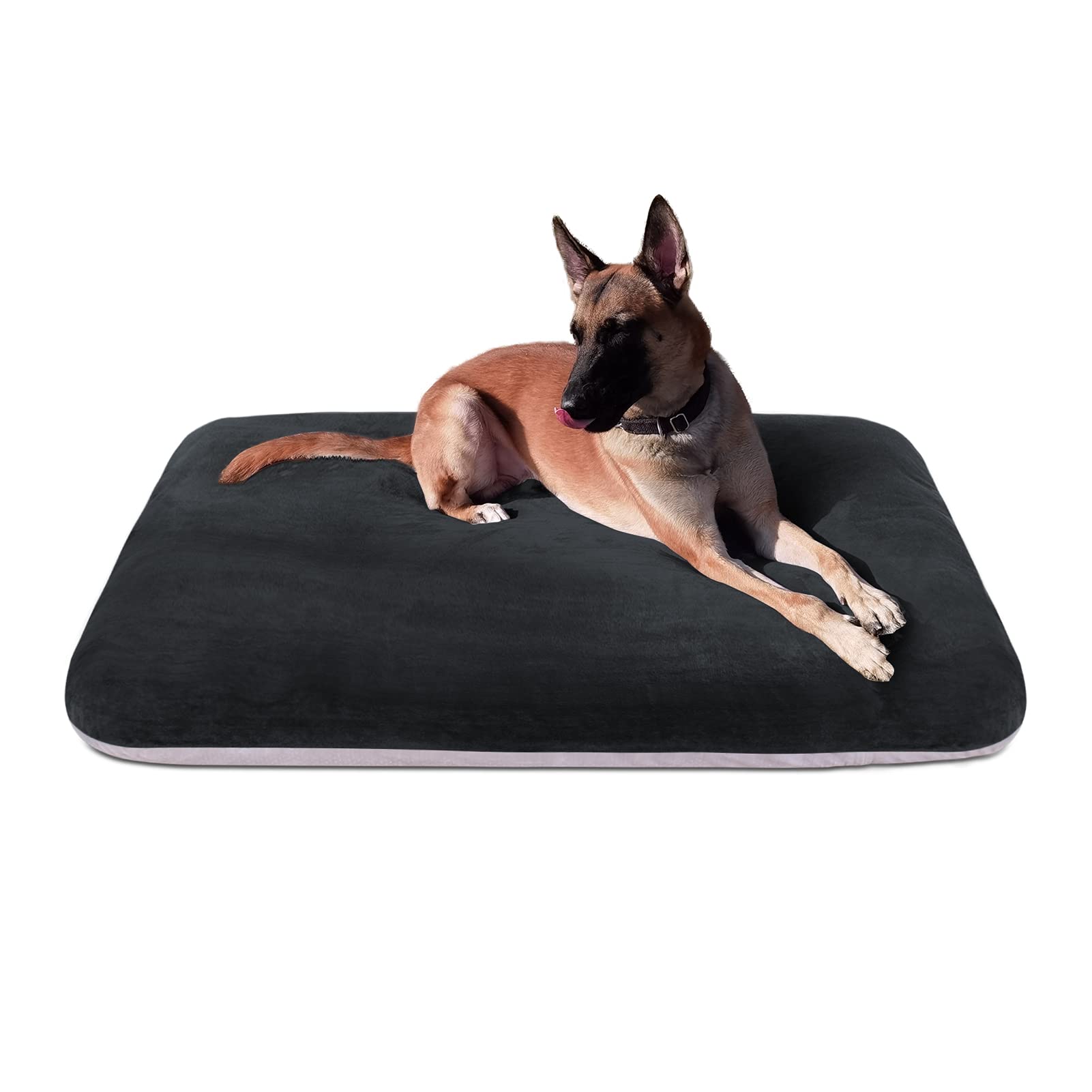 Magic Dog Super Soft Extra Large Dog Bed, 47 Inches Jumbo Orthopedic Foam Pet Beds with Anti Slip Bottom, Dog Sleeping Mattress with Removable and Washable Cover, Black (B08HPD3H9M) Amazon Price History, Amazon Price Tracker